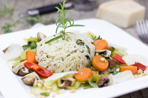 arroz con verduras